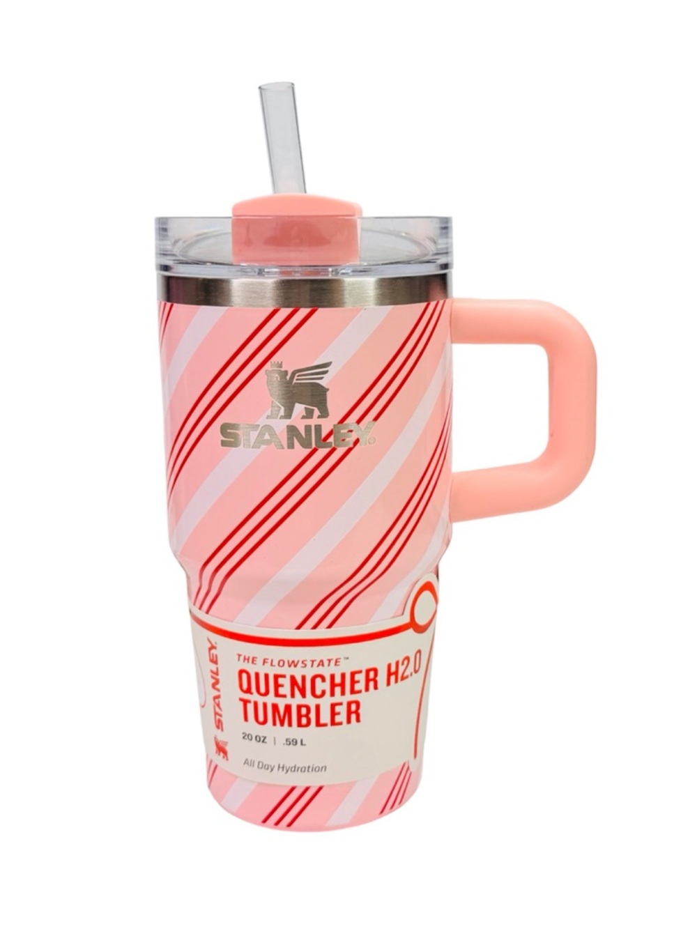 Stanley The FlowState Quencher H2.0 Tumbler - 20 oz / 0.59L - Strawberry Twist